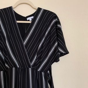 Black and white jumpsuit